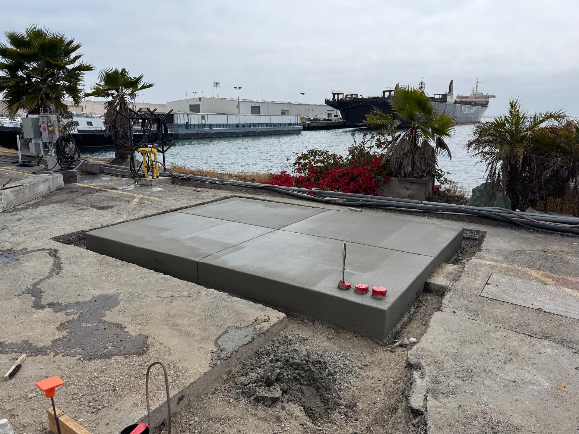 Waterfront Equipment Pad