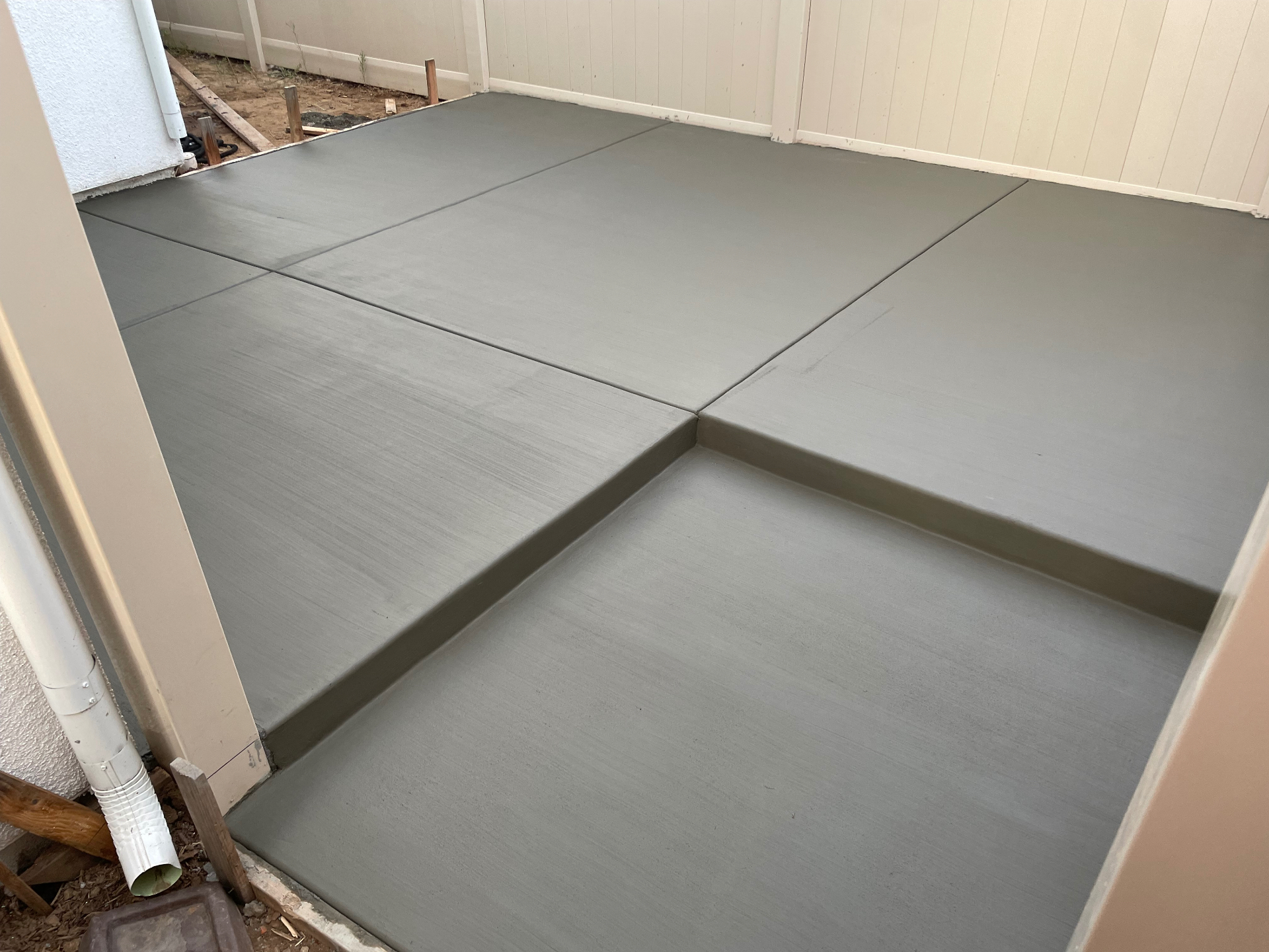 Concrete Patio Installation
